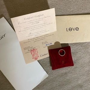 Cartier Love Ring - Rose Gold Size 52